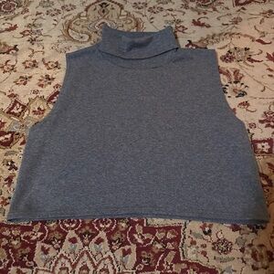 Grey dickie turtleneck collar